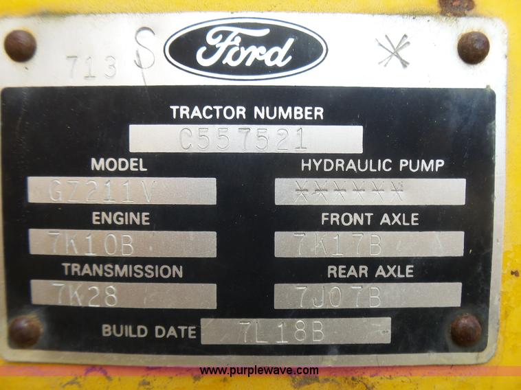 image for item L5426 Ford A64 wheel loader