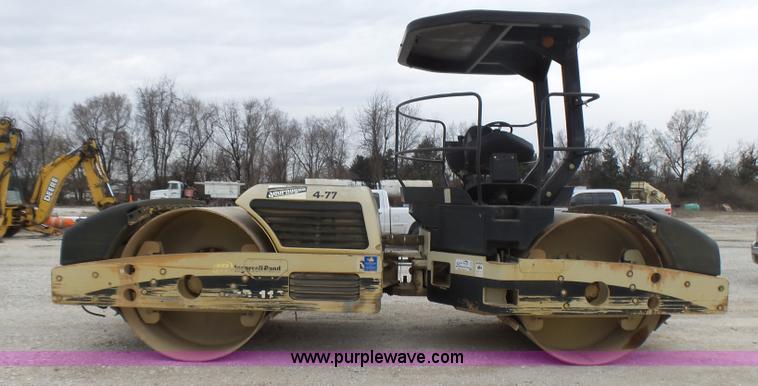 image for item L5430 2005 Ingersoll Rand DD-118HF double drum vibratory compactor