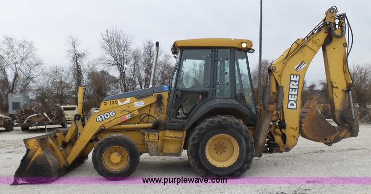 image for item L5432 2002 John Deere 410G backhoe