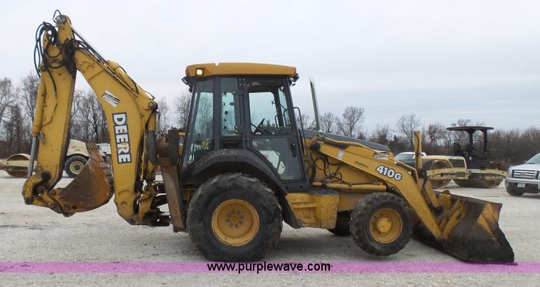 image for item L5432 2002 John Deere 410G backhoe
