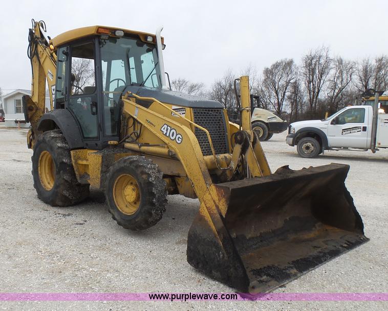 image for item L5432 2002 John Deere 410G backhoe