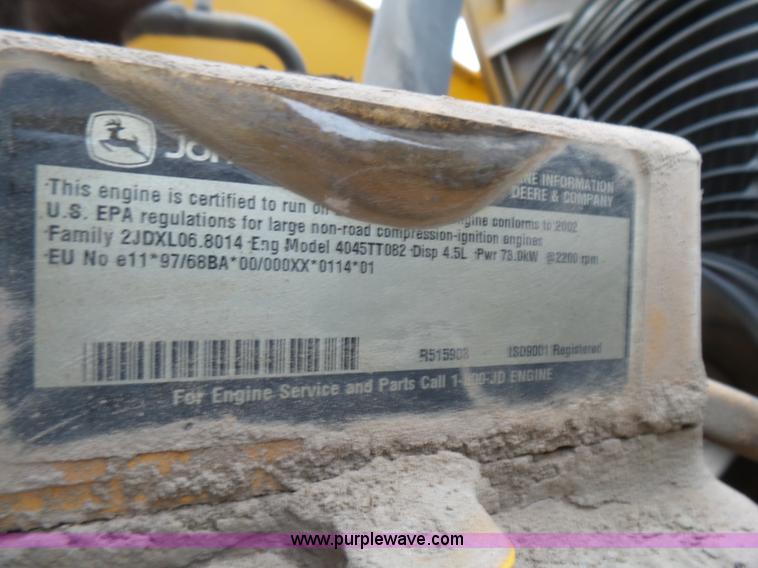 image for item L5432 2002 John Deere 410G backhoe