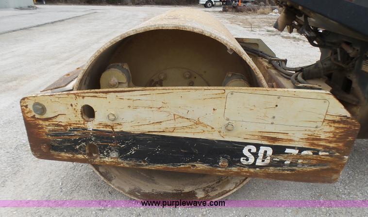 image for item L5433 2003 Ingersoll Rand SD-70DTF single drum vibratory roller