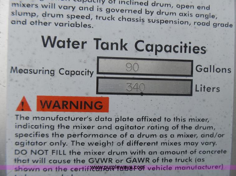 image for item L5435 1995 Kenworth W900B mixer truck