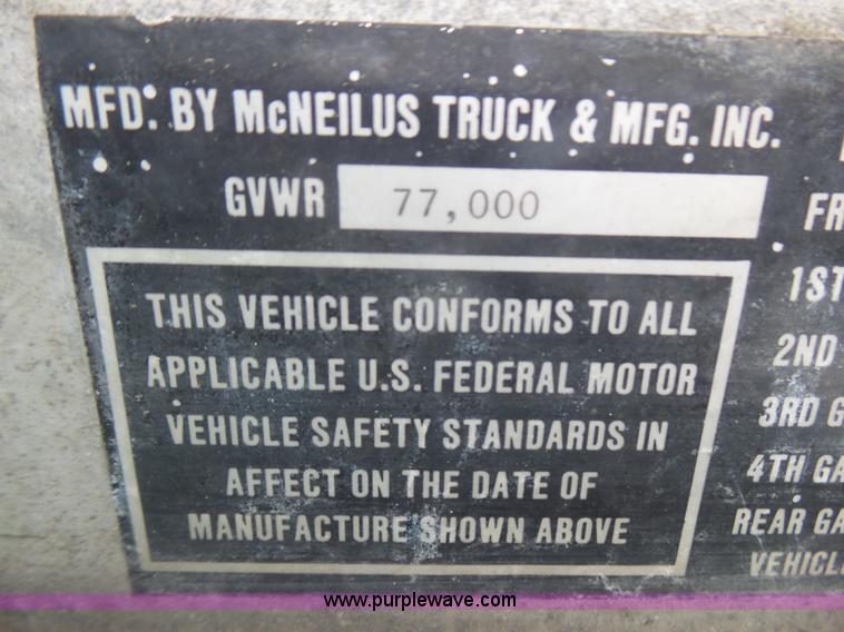 image for item L5435 1995 Kenworth W900B mixer truck