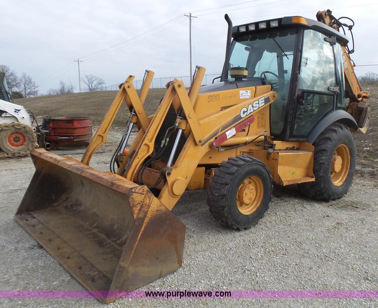 image for item L5436 2001 Case 580 Super M backhoe