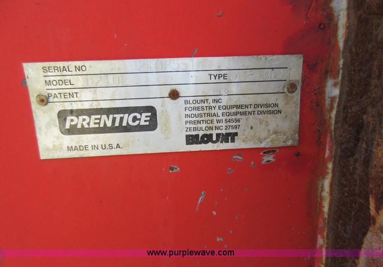 image for item L5438 1999 Prentice 210E log loader