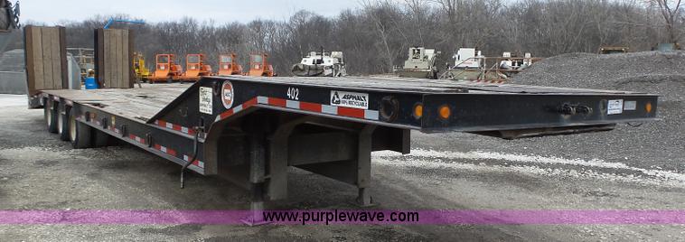 image for item L5586 1998 Trail Boss Paver Special drop deck trailer