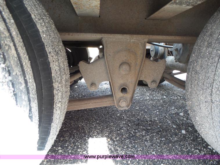 image for item L5586 1998 Trail Boss Paver Special drop deck trailer