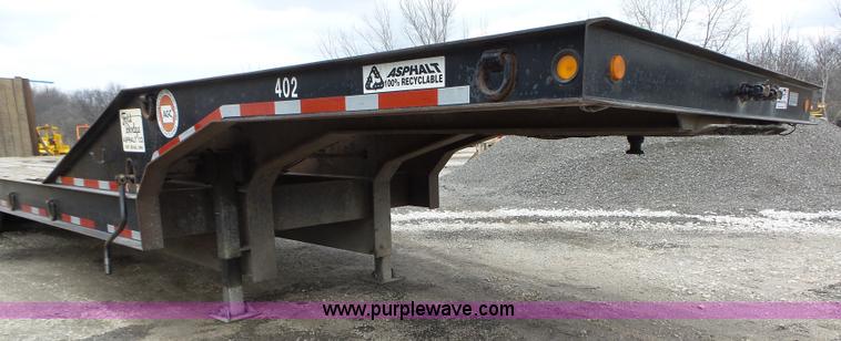 image for item L5586 1998 Trail Boss Paver Special drop deck trailer