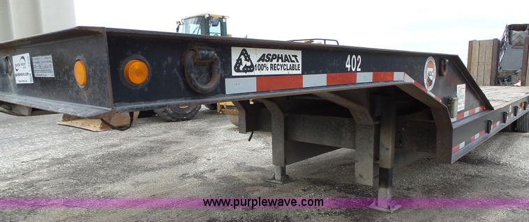 image for item L5586 1998 Trail Boss Paver Special drop deck trailer