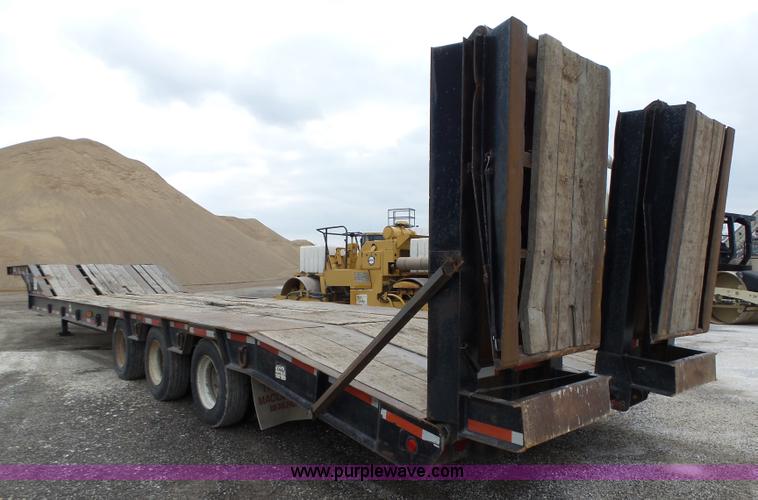 image for item L5586 1998 Trail Boss Paver Special drop deck trailer
