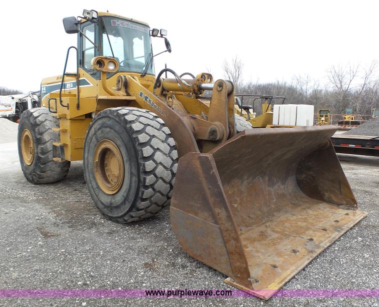 image for item L5587 1998 Kawasaki 85Z IV wheel loader