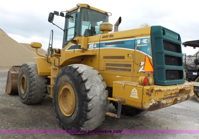 image for item L5587 1998 Kawasaki 85Z IV wheel loader