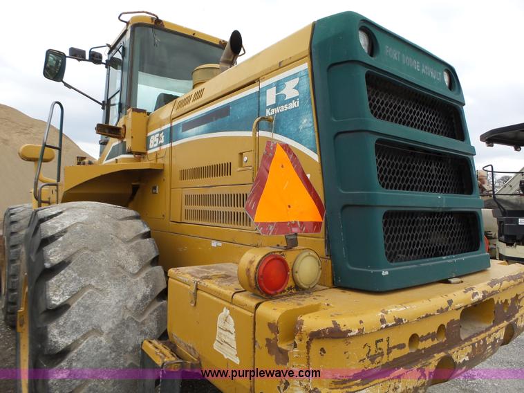 image for item L5587 1998 Kawasaki 85Z IV wheel loader