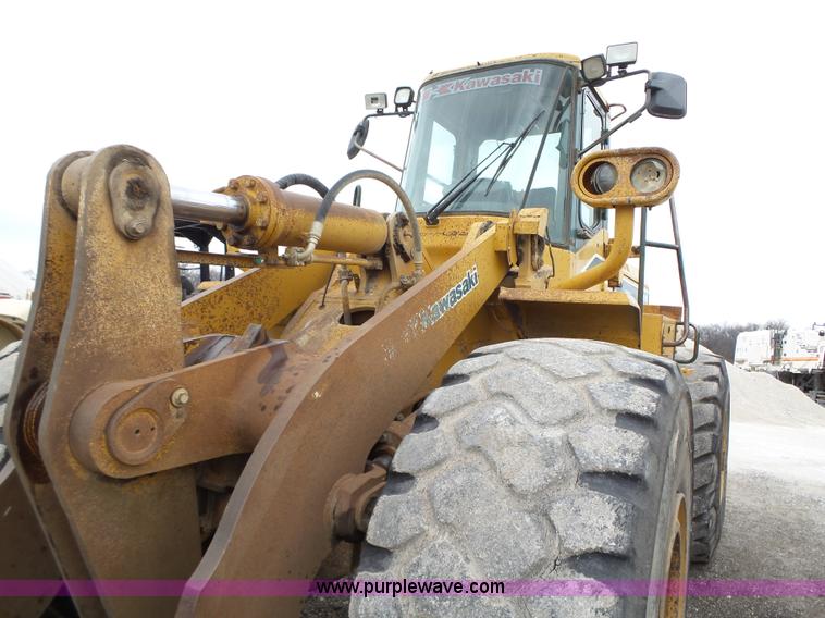 image for item L5587 1998 Kawasaki 85Z IV wheel loader