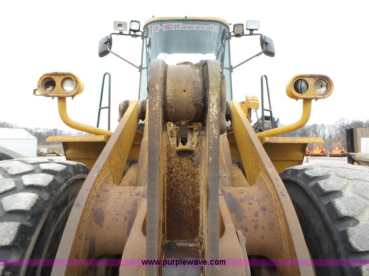 image for item L5587 1998 Kawasaki 85Z IV wheel loader