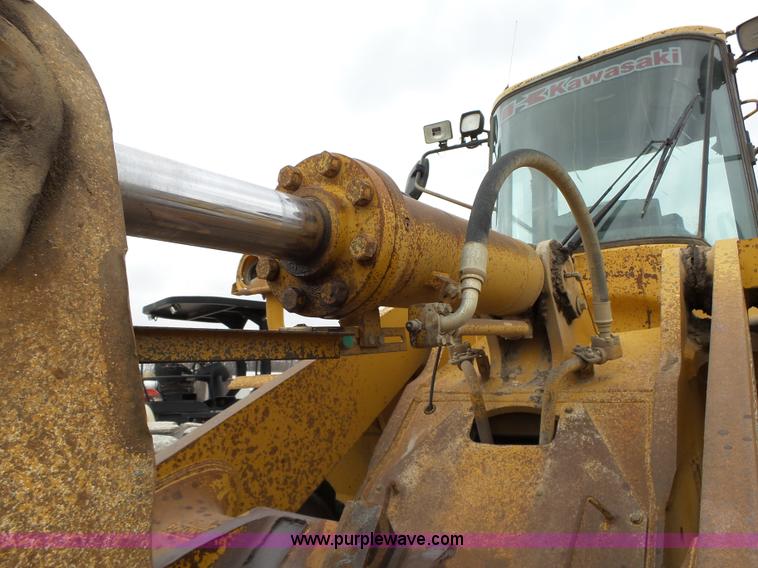 image for item L5587 1998 Kawasaki 85Z IV wheel loader