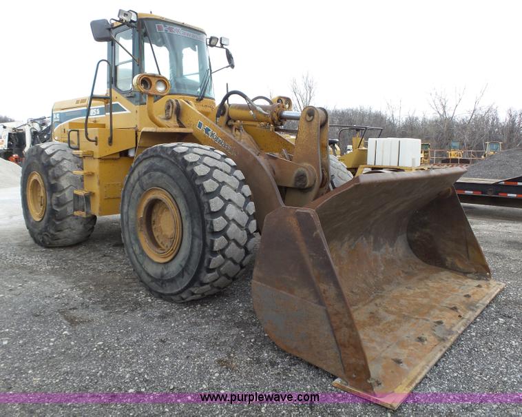 image for item L5587 1998 Kawasaki 85Z IV wheel loader