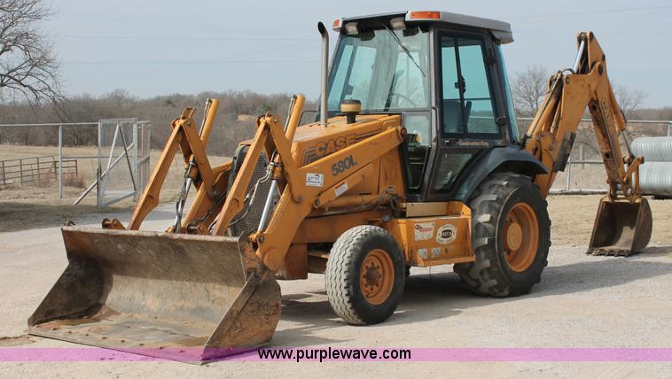 image for item L6832 1997 Case 580L backhoe