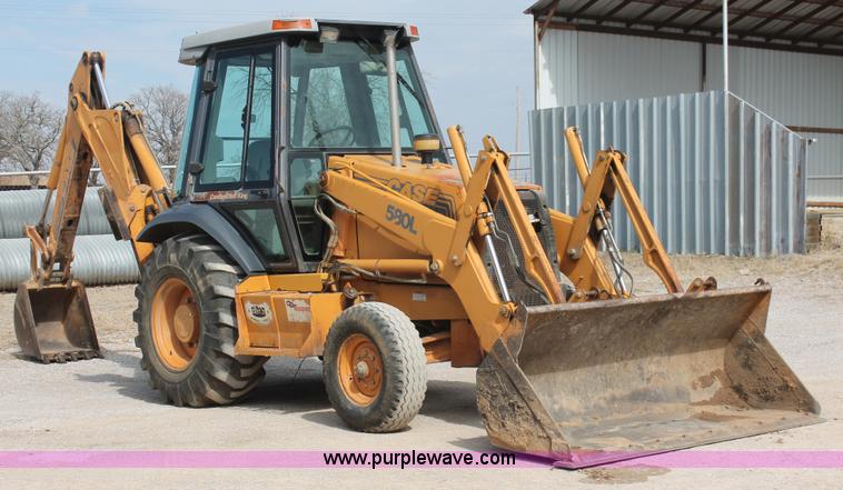 image for item L6832 1997 Case 580L backhoe