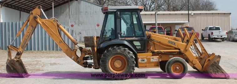 image for item L6832 1997 Case 580L backhoe