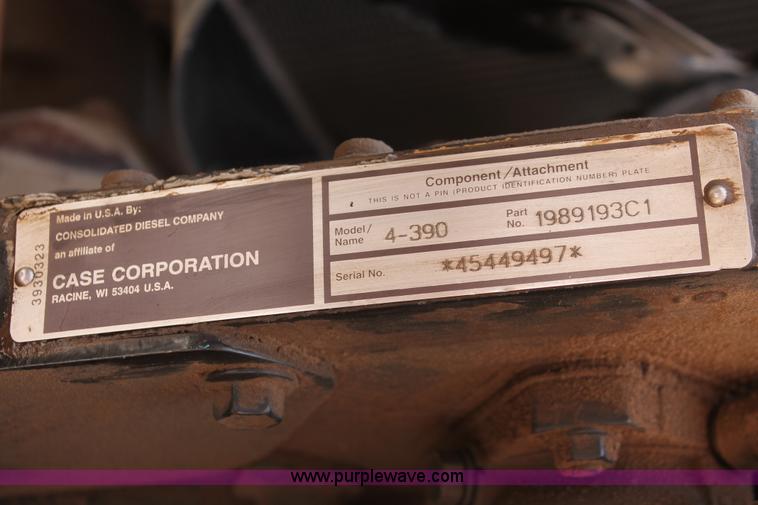 image for item L6832 1997 Case 580L backhoe