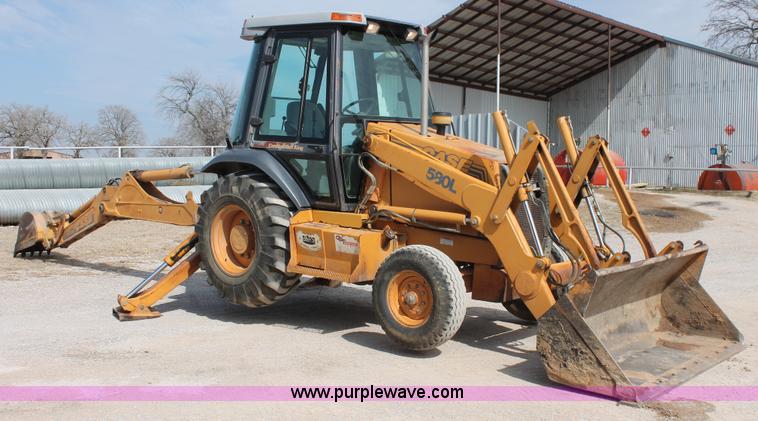image for item L6832 1997 Case 580L backhoe