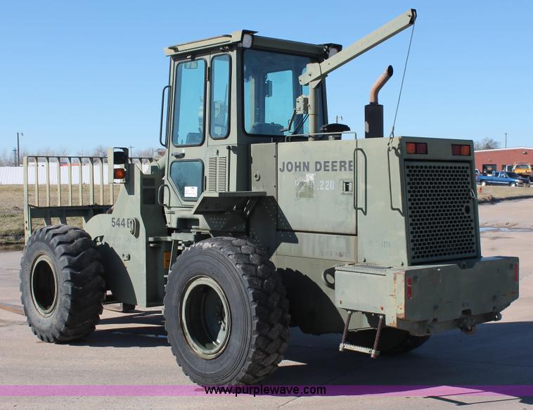 image for item L6839 1991 John Deere 544E wheel loader