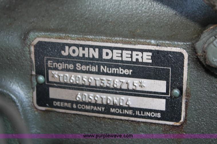 image for item L6839 1991 John Deere 544E wheel loader