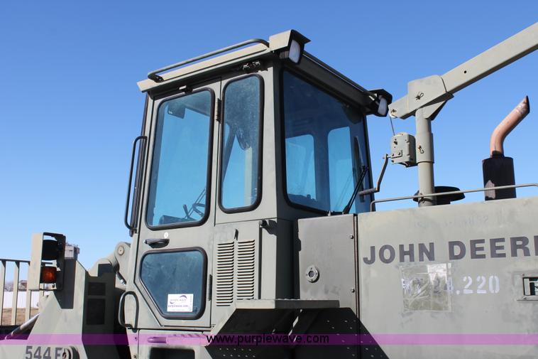 image for item L6839 1991 John Deere 544E wheel loader
