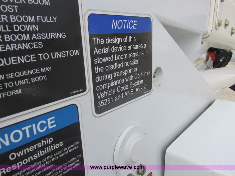 image for item L7118 2009 Dodge Ram 5500 bucket truck