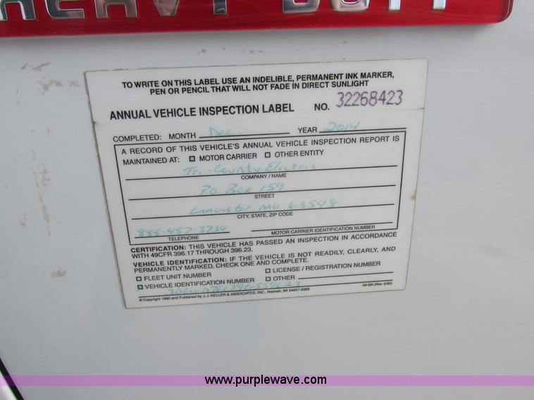 image for item L7119 2009 Dodge Ram 5500 bucket truck