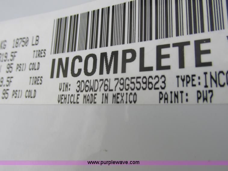 image for item L7119 2009 Dodge Ram 5500 bucket truck