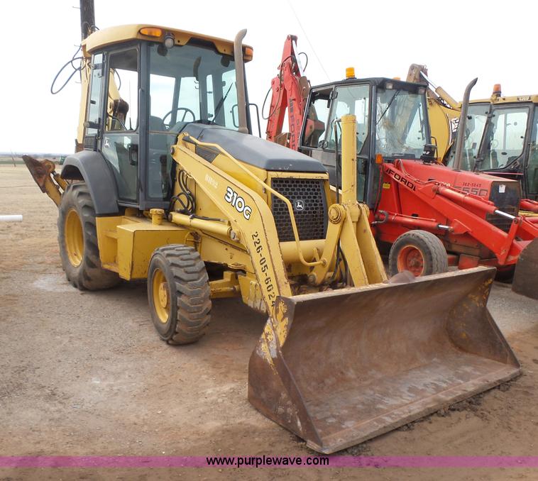 image for item L7266 2006 John Deere 644 backhoe