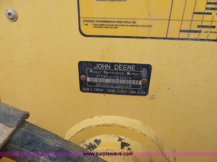 image for item L7266 2006 John Deere 644 backhoe