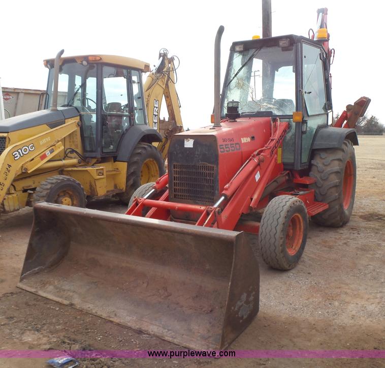 image for item L7267 Ford 555D backhoe
