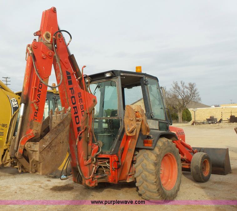 image for item L7267 Ford 555D backhoe