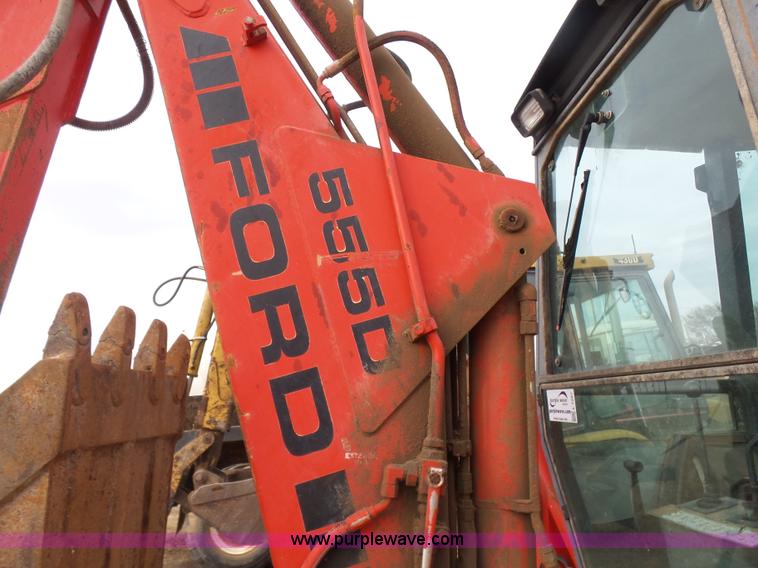 image for item L7267 Ford 555D backhoe