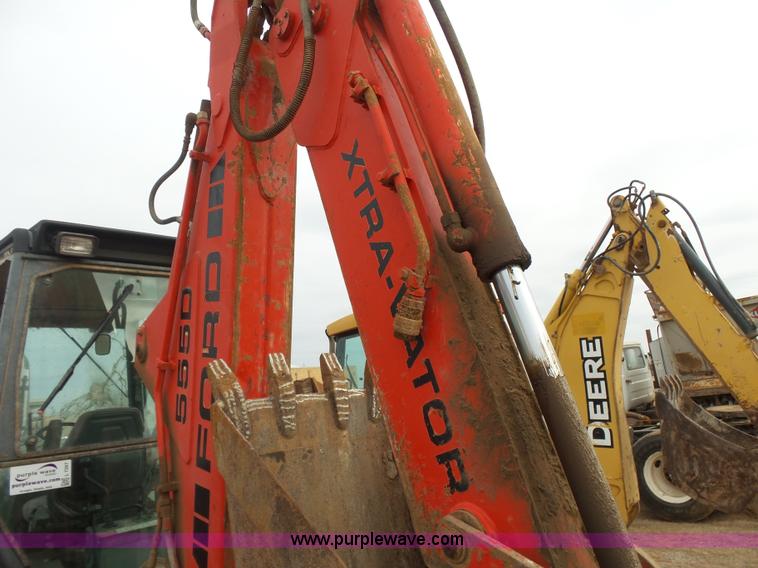 image for item L7267 Ford 555D backhoe
