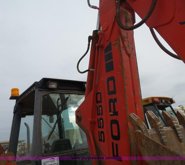 image for item L7267 Ford 555D backhoe