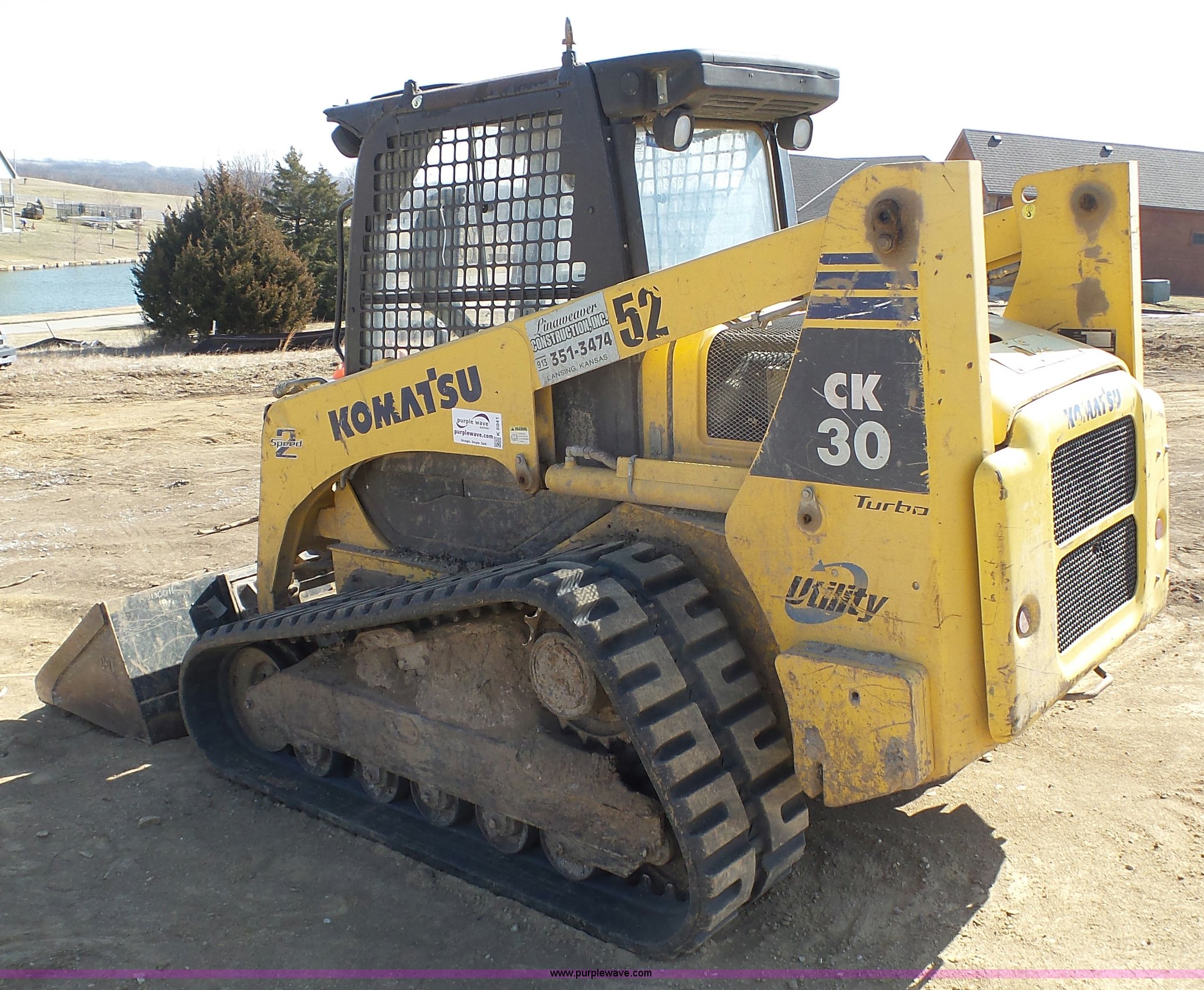 2008 Komatsu CK301 skid steer in Lansing, KS Item K5041 sold