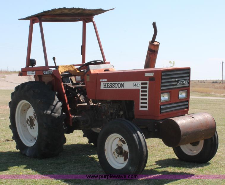 image for item AQ9710 Fiat Hesston 566 tractor