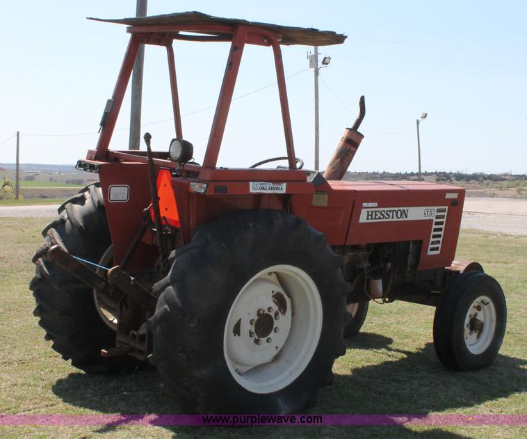 image for item AQ9710 Fiat Hesston 566 tractor