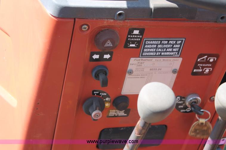 image for item AQ9710 Fiat Hesston 566 tractor