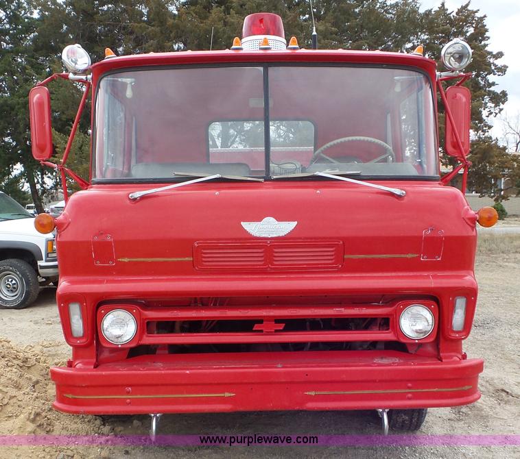 image for item AV9823 1968 Chevrolet fire truck
