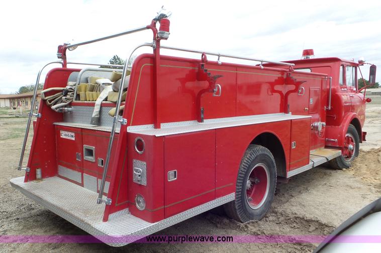image for item AV9823 1968 Chevrolet fire truck