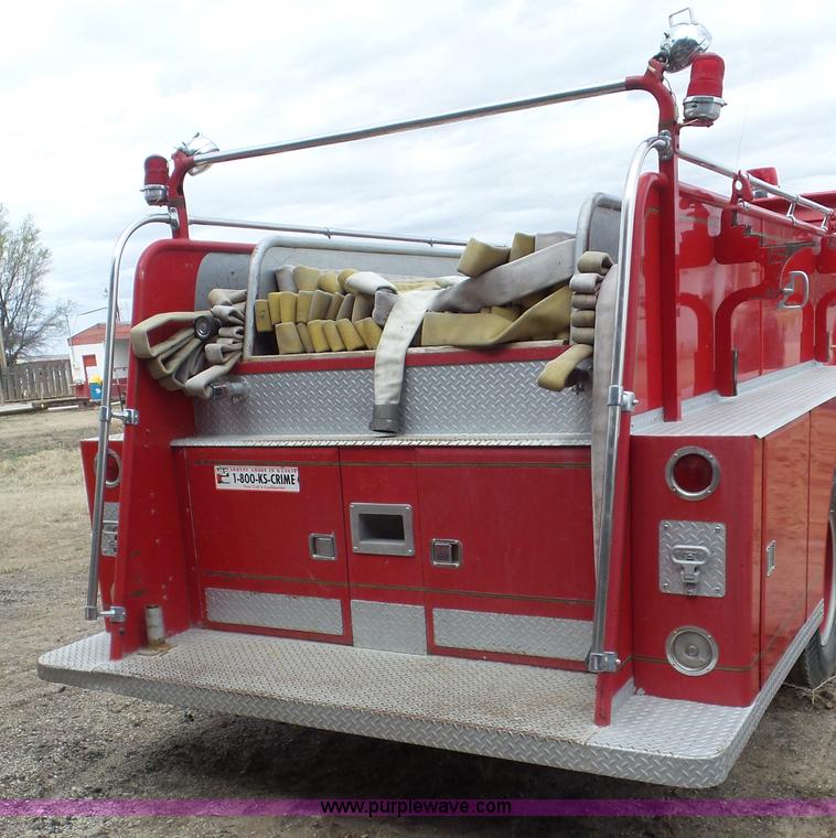 image for item AV9823 1968 Chevrolet fire truck