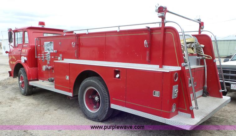 image for item AV9823 1968 Chevrolet fire truck