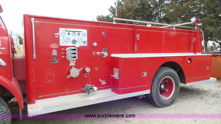 image for item AV9823 1968 Chevrolet fire truck
